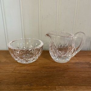 Waterford Crystal Lismore Mini Sugar/Creamer Set